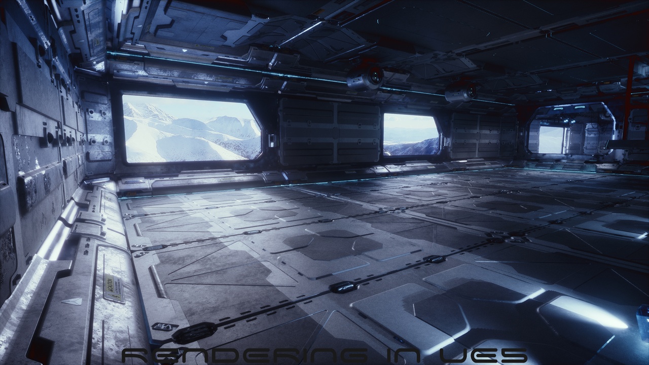 Modular Sci-Fi Base - Indoor