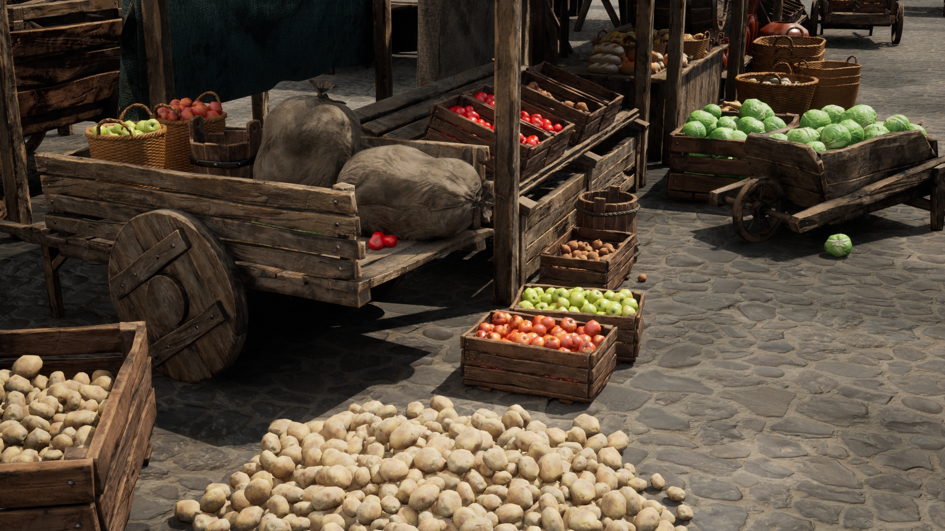 Medieval Market Optimized