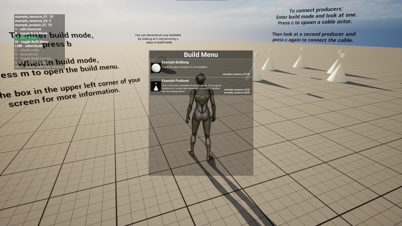 Base Building and Power Grids Blueprint Template