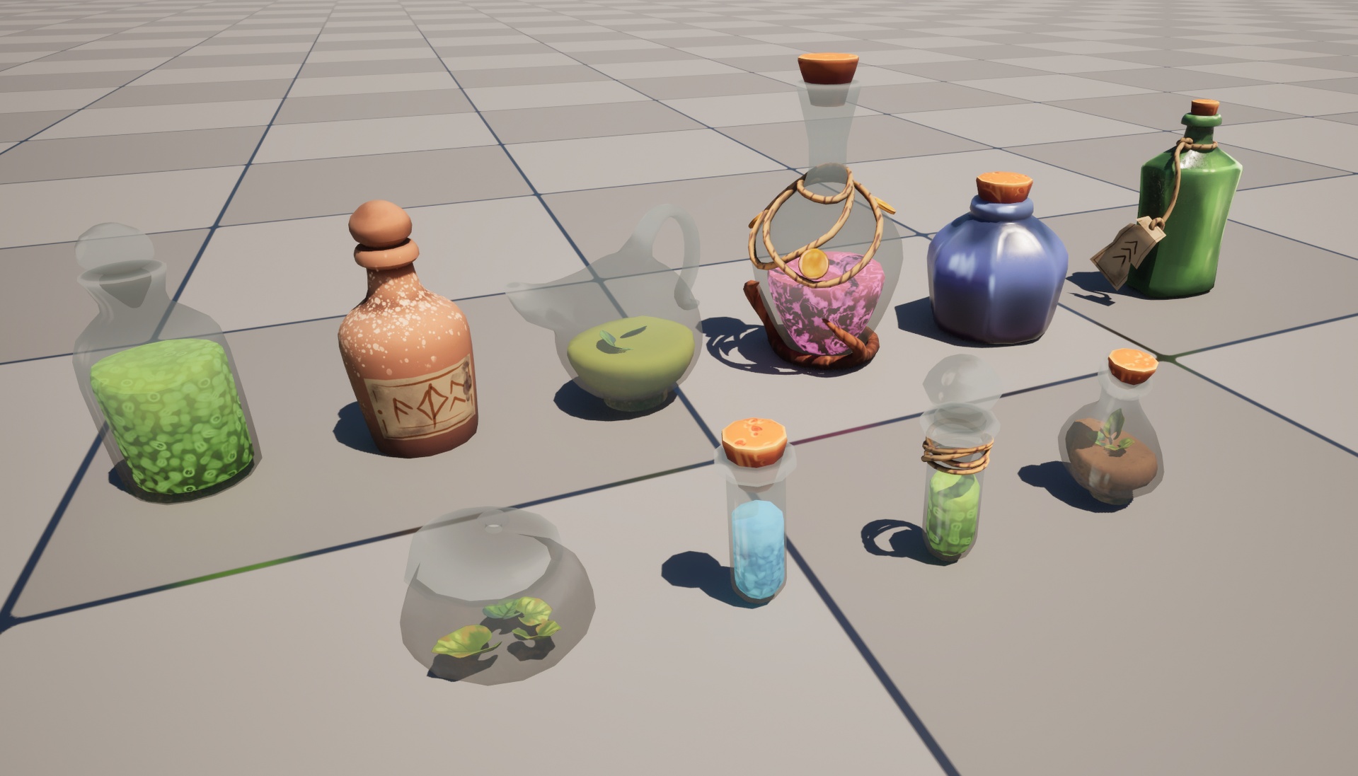 Magic Potion Free game-ready 3D asset