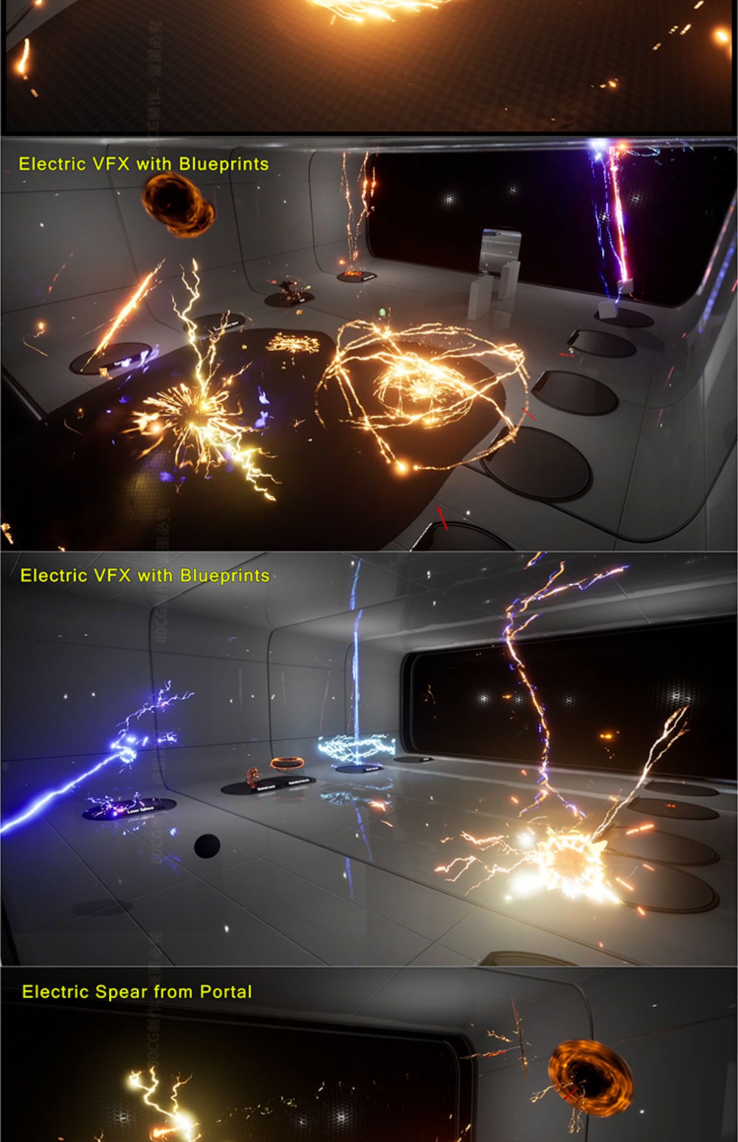 Electric FX with Blueprint