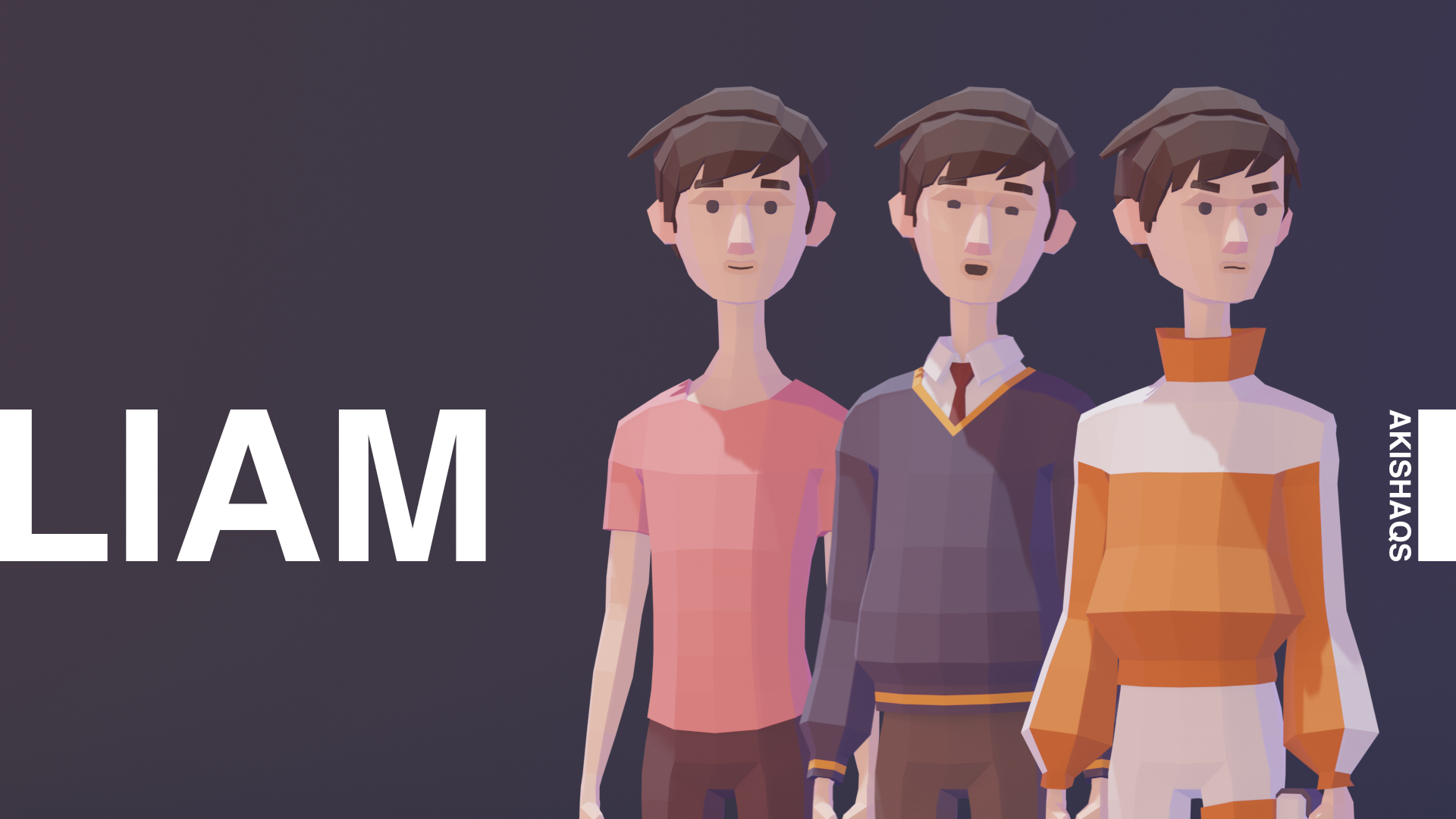Liam - Lowpoly Character
