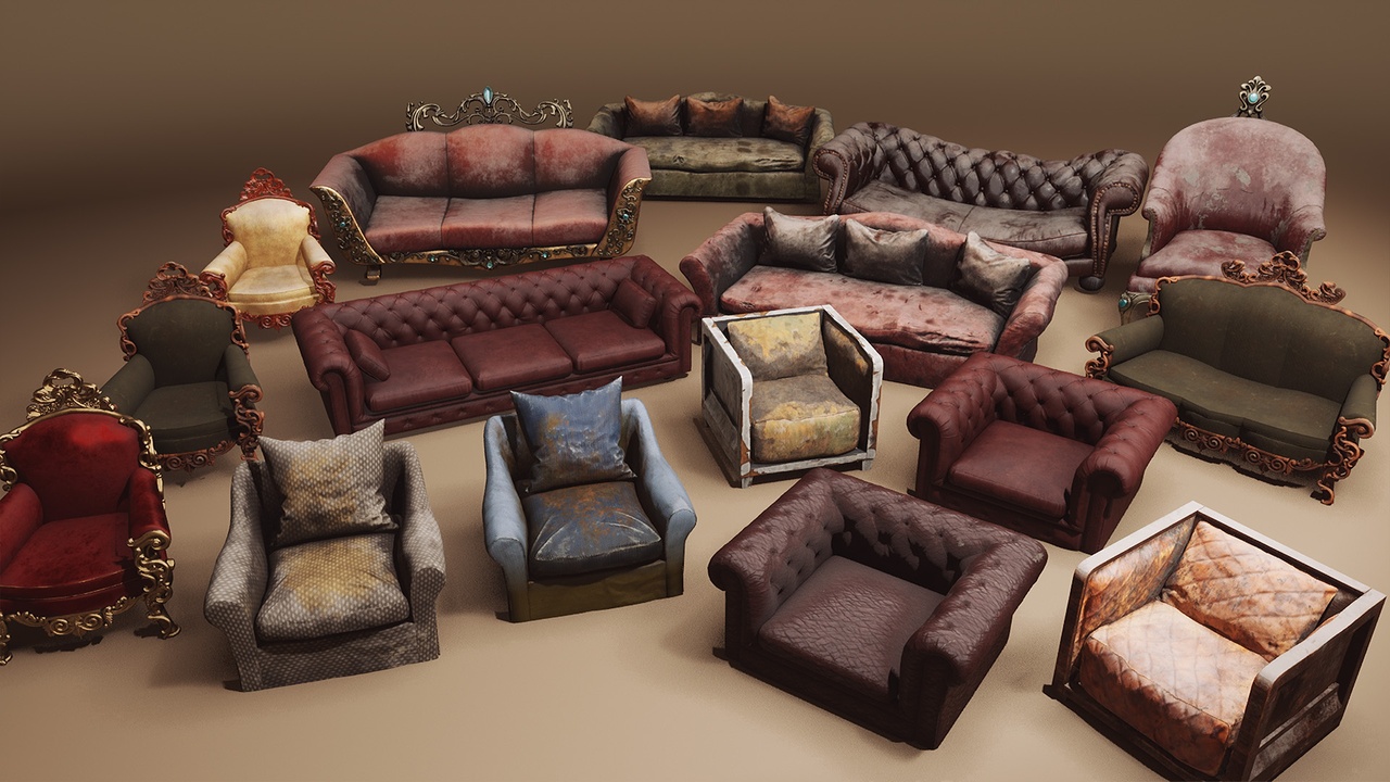 Old Horror Sofas