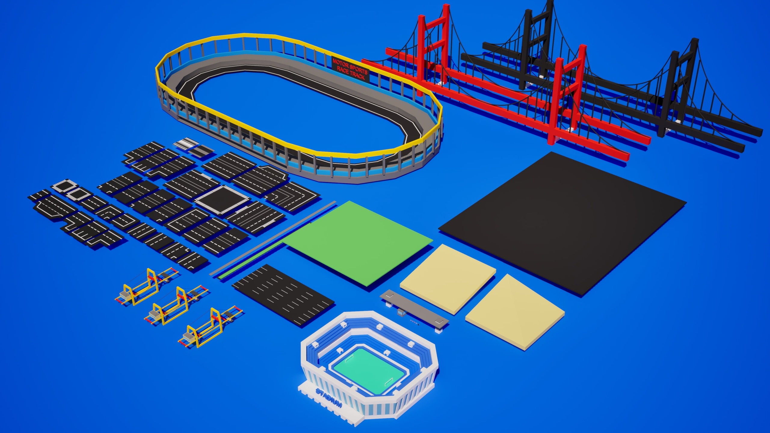 Roads & Extra Buildings