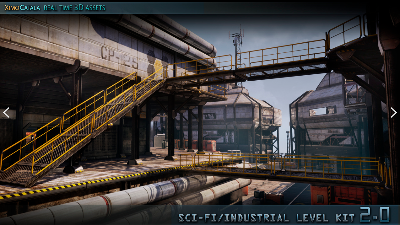 SciFi Industrial Level Kit 2.0