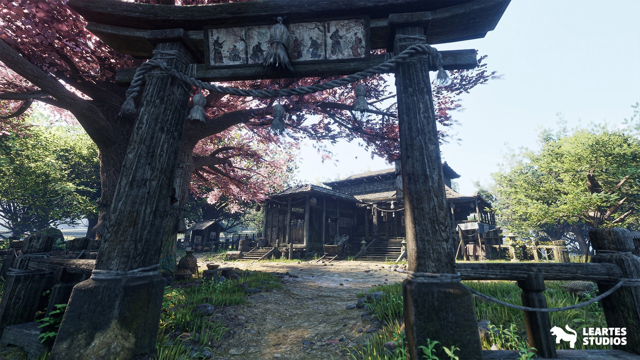 Feudal Japanese Village Environment