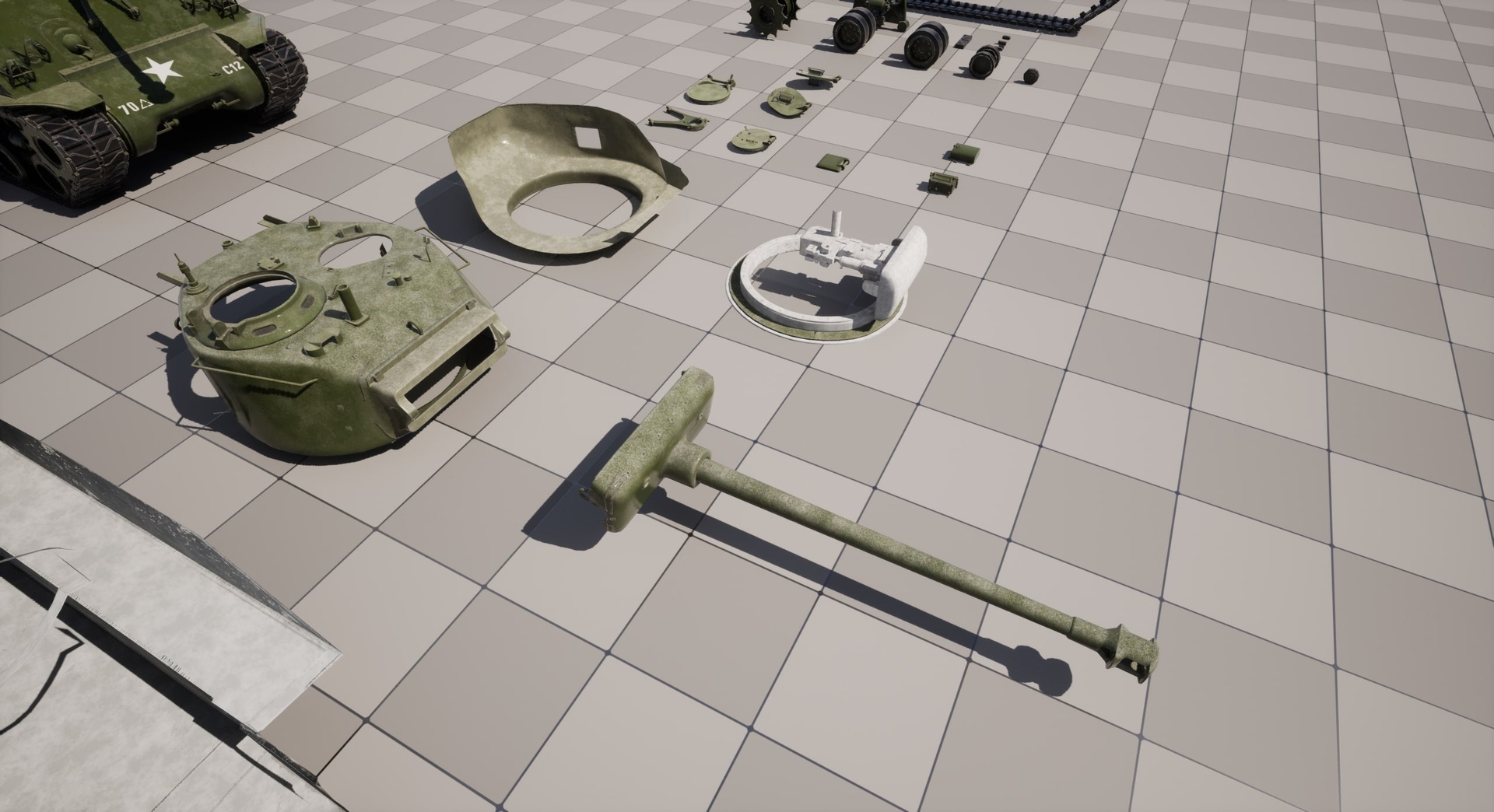 KCISA - M4A3E8 Sherman