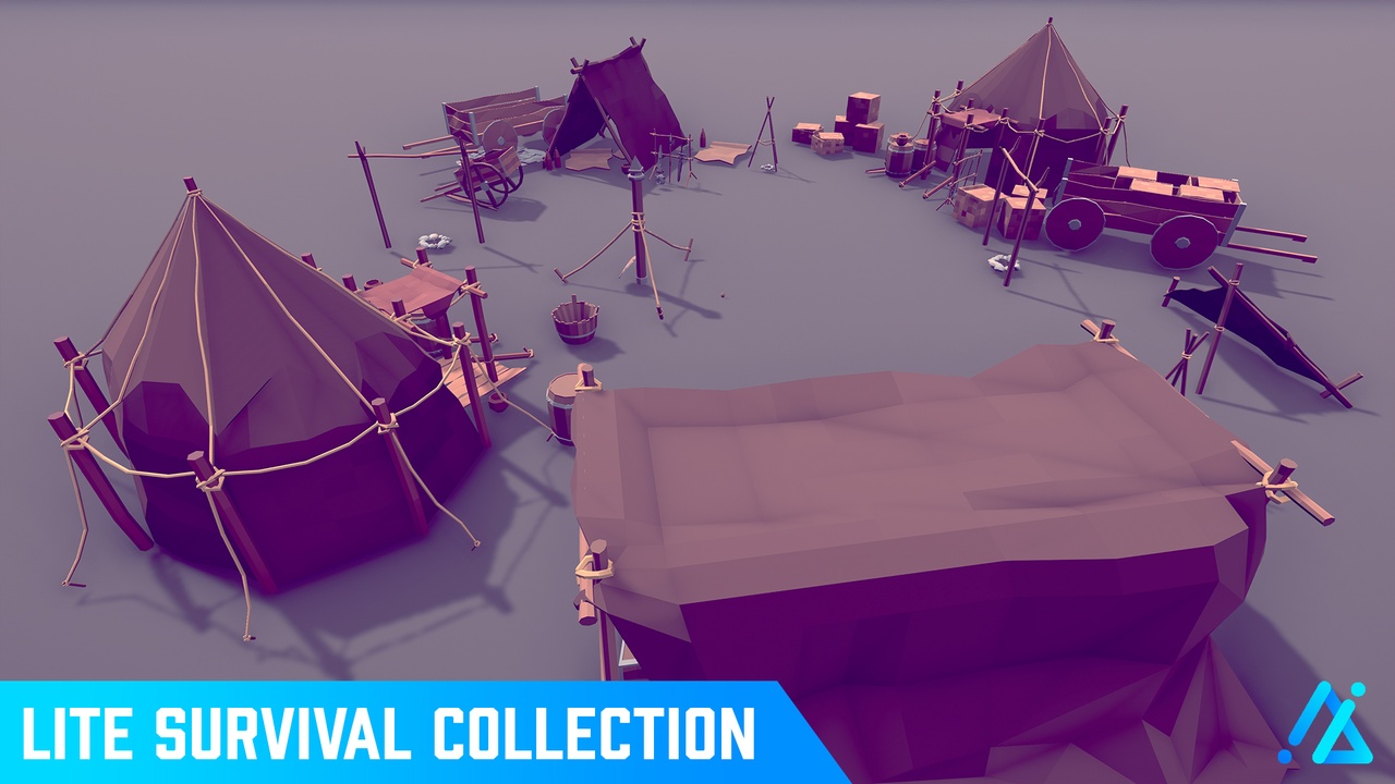 POLY - Medieval Camp