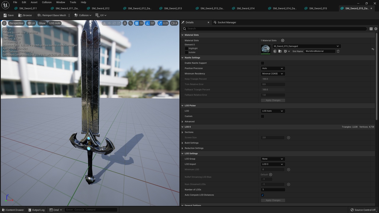 QMS - Fantasy Sword Pack FREE