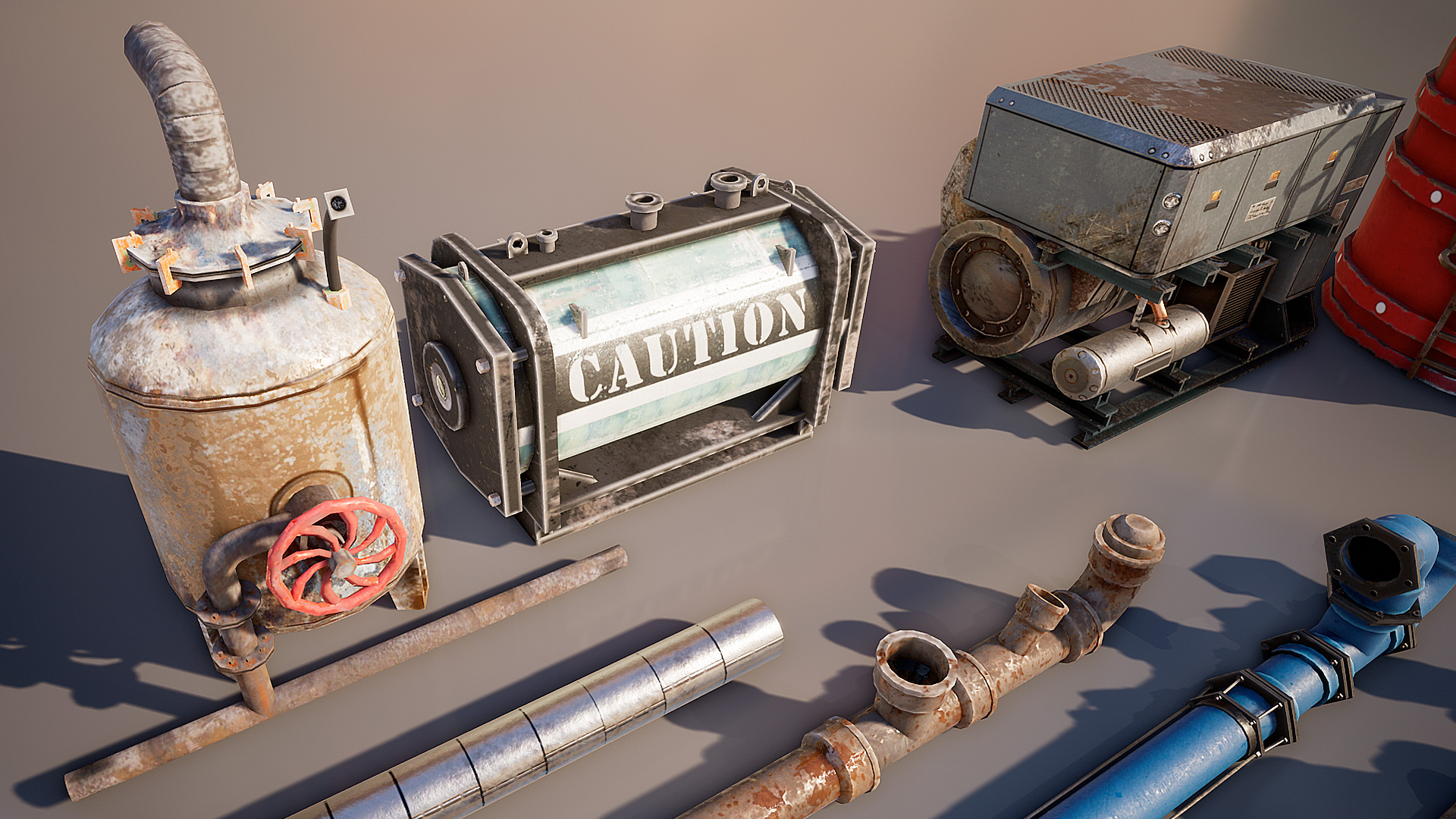Industrial Props Set