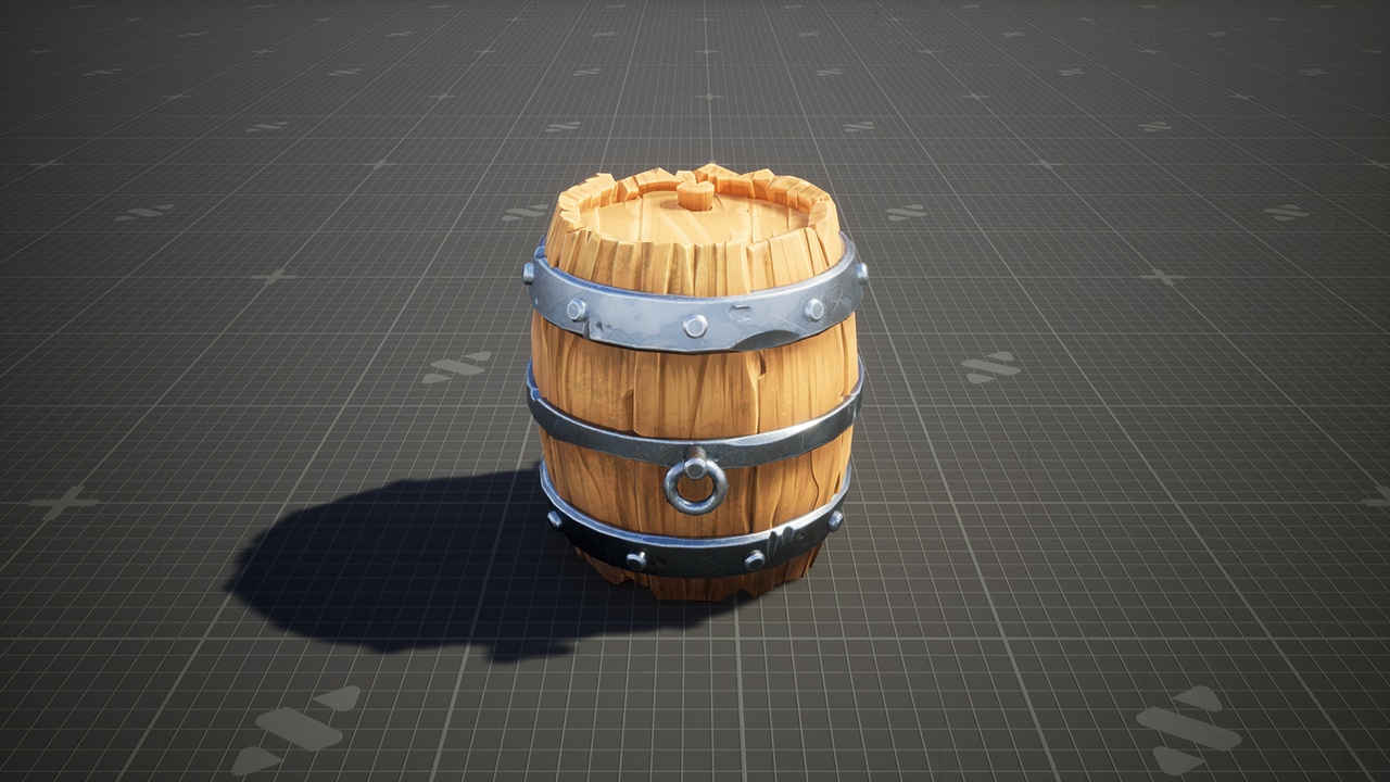 Stylized Barrel