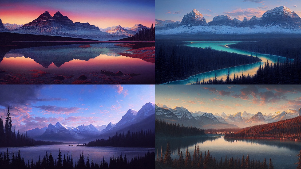 Paintings Landscapes of Canada