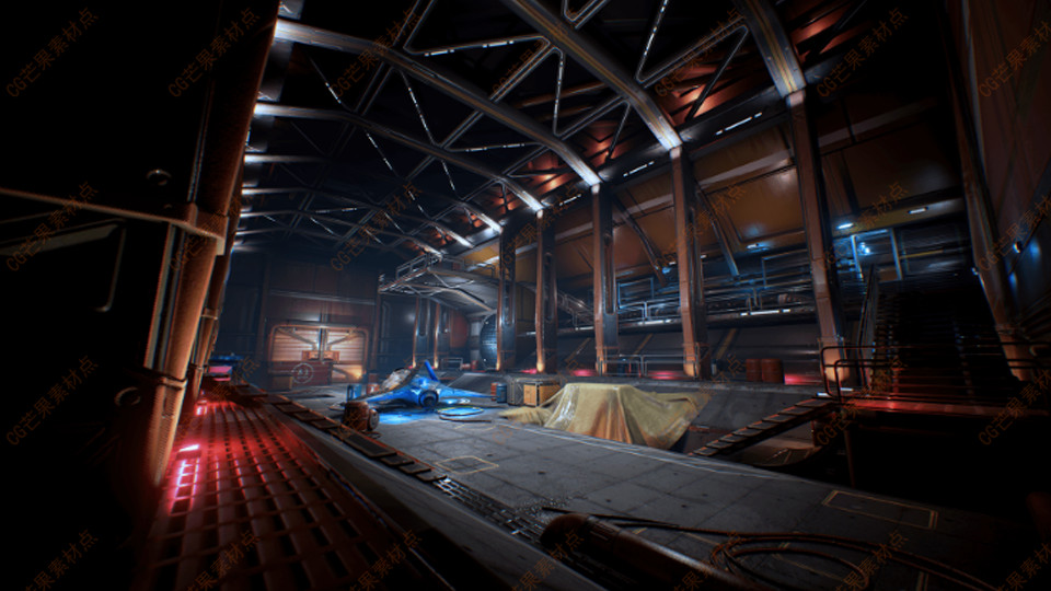 Scifi Kitbash Level Builder