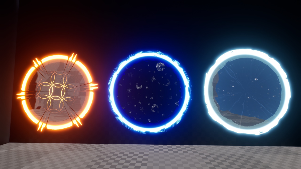 Stylized Portal Shader Hole