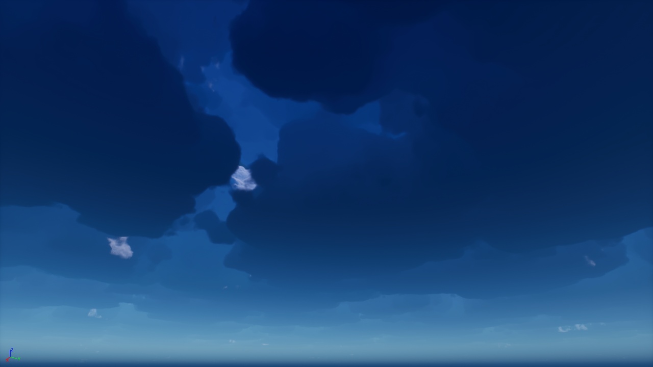 Stylized Volumetric Clouds Shader
