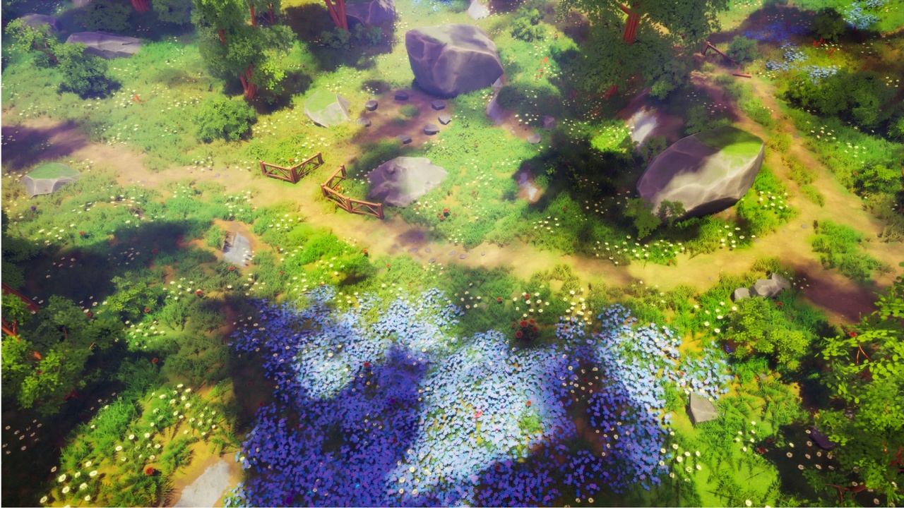 Top-Down Shadow Material