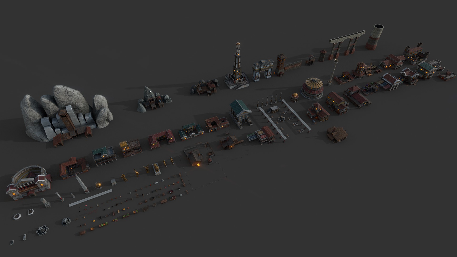 Mega Roman City Pack