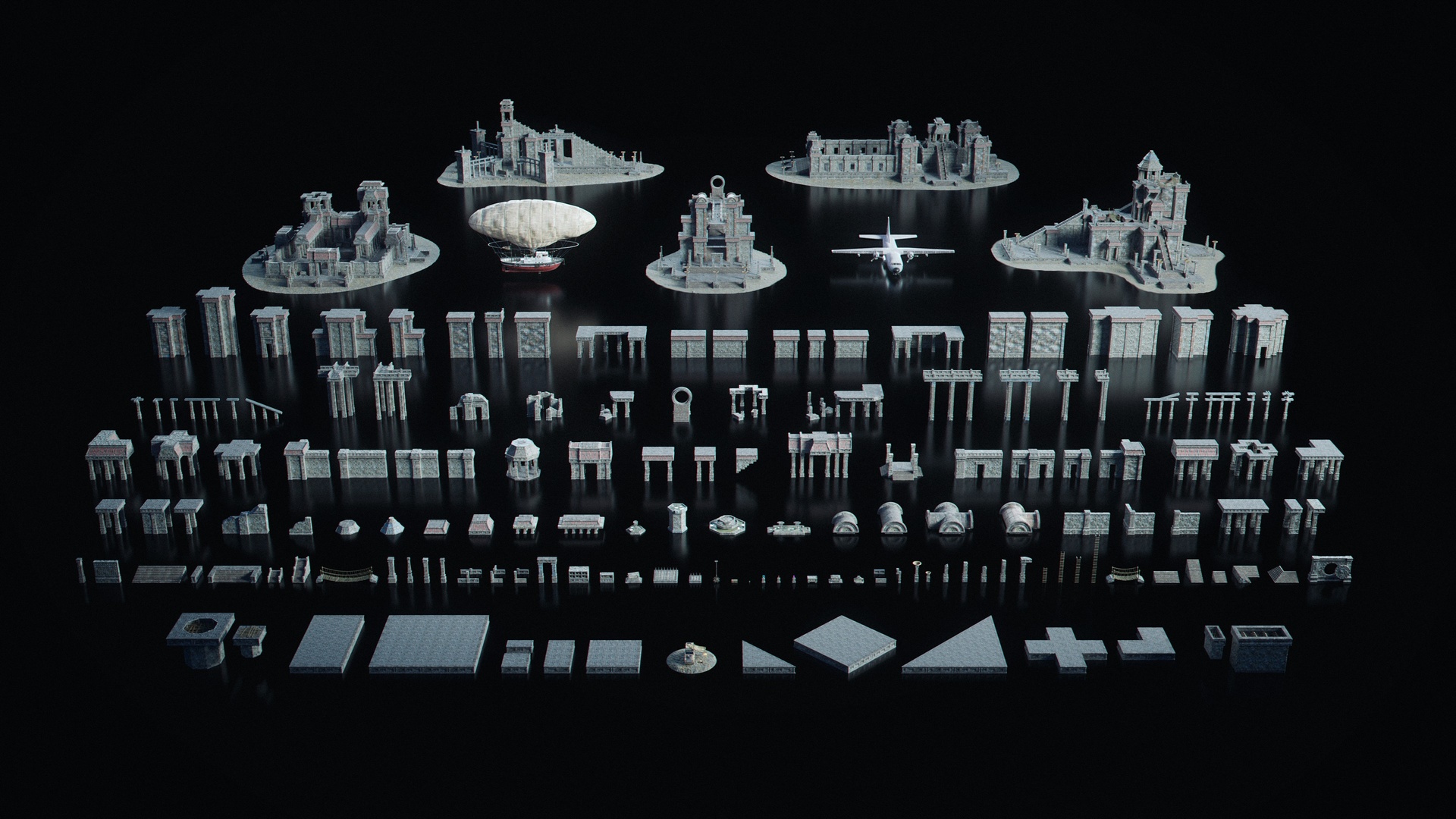 卡通二次元森林