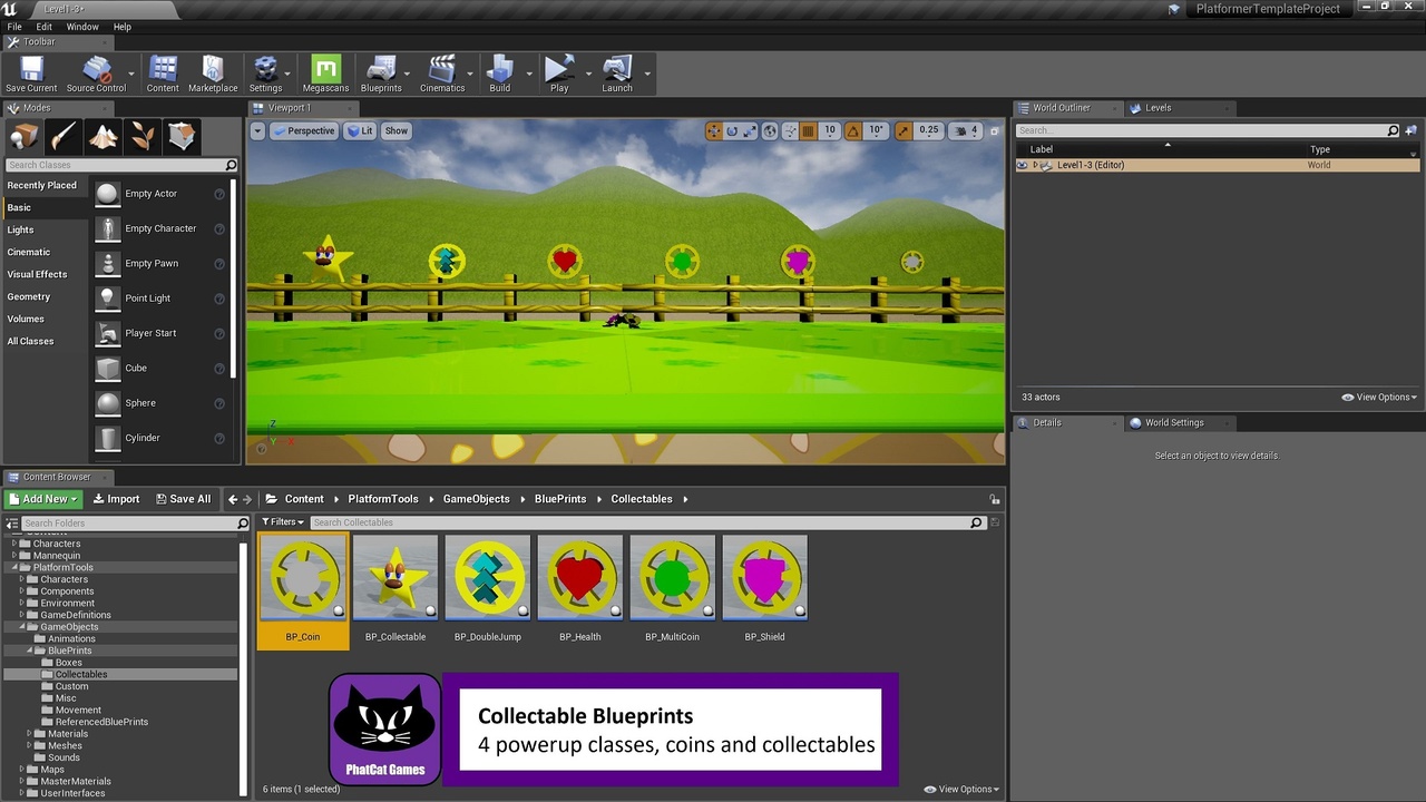Mobile Platformer Template