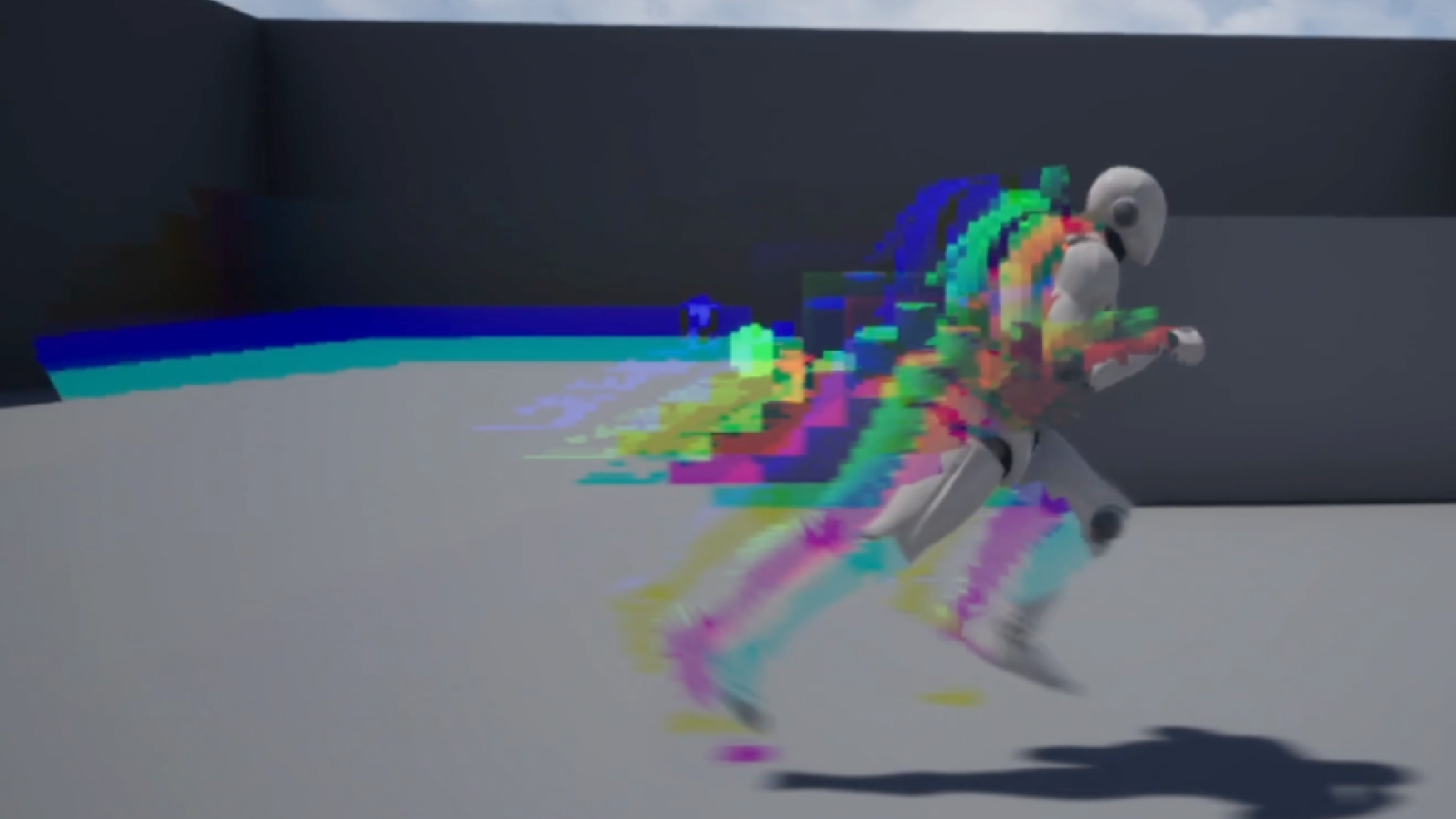 Niagara Character Trail Effect