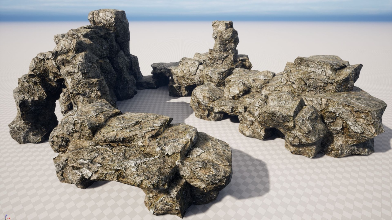 Rocks and combined 