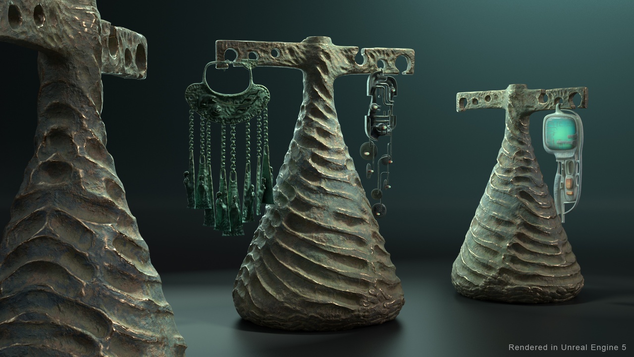 Sci-Fi Shrine props VOL 5