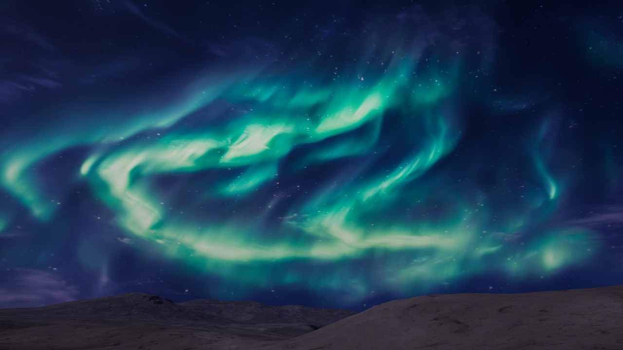 Aurora Borealis Animated Skies