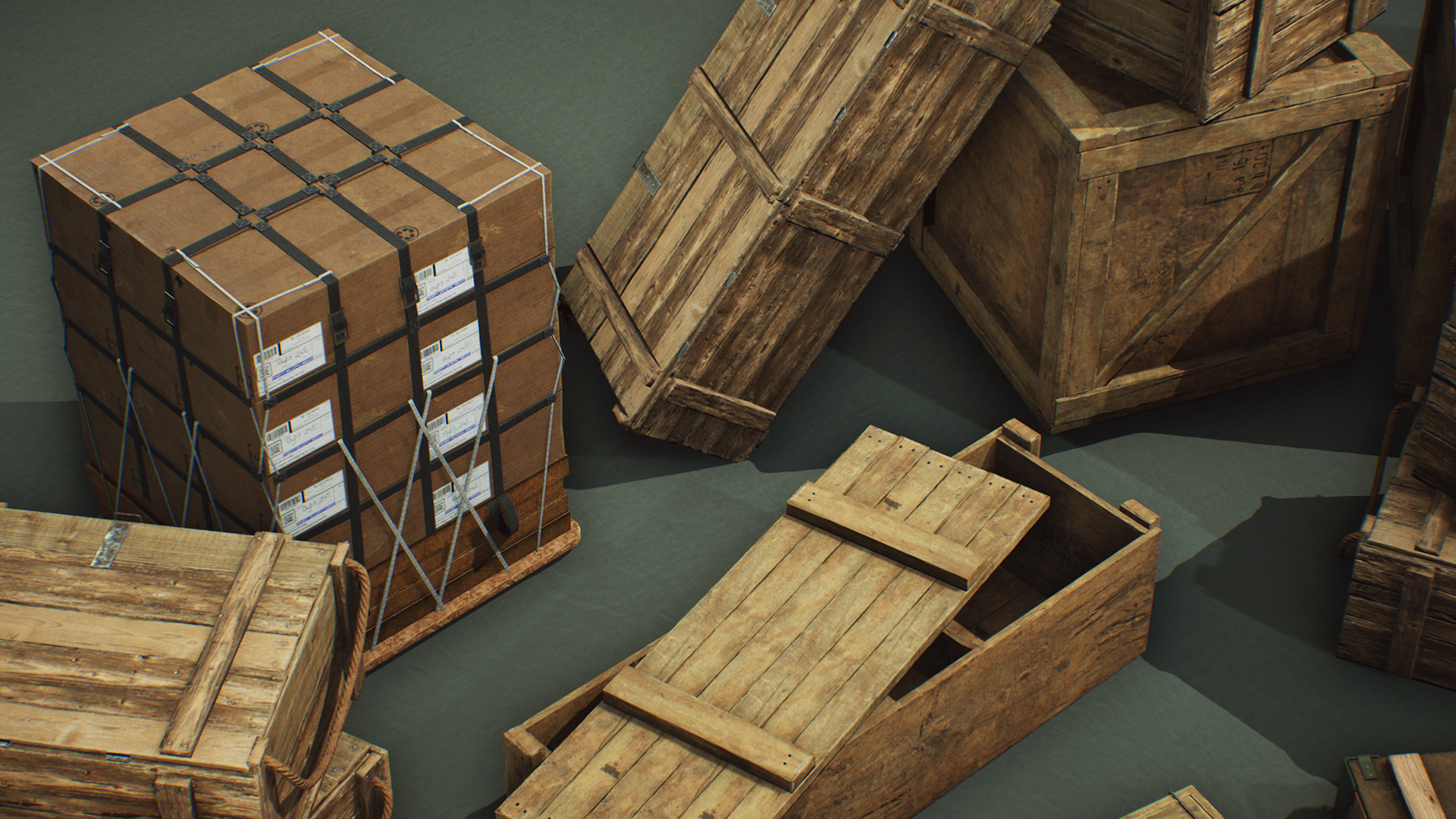 Military Supplies VOL 6 Crates