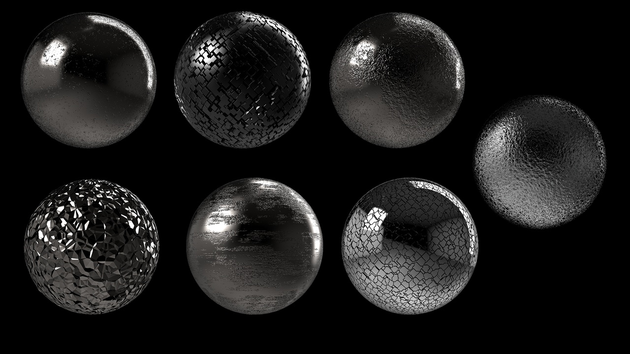 2K Metal Material Pack (25 pcs)