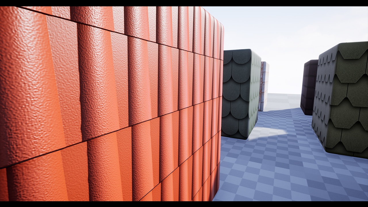 4K Roof Material Pack