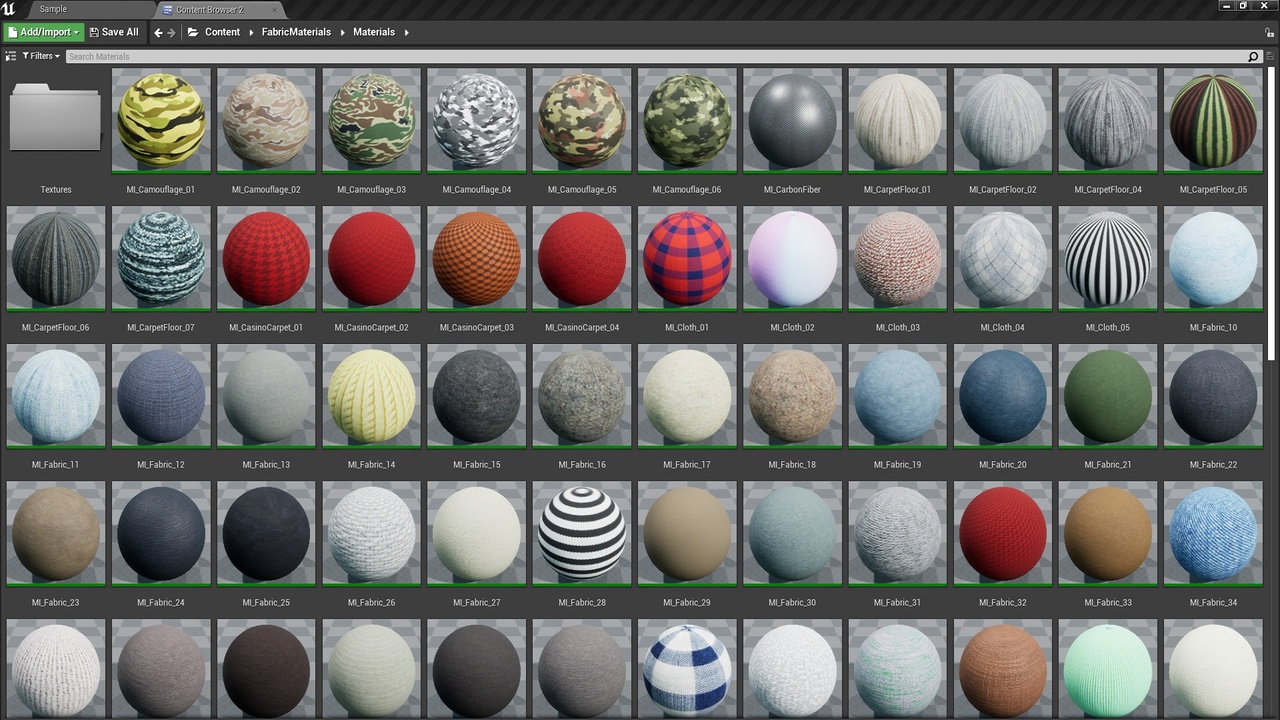 4K Fabric Material Bundle