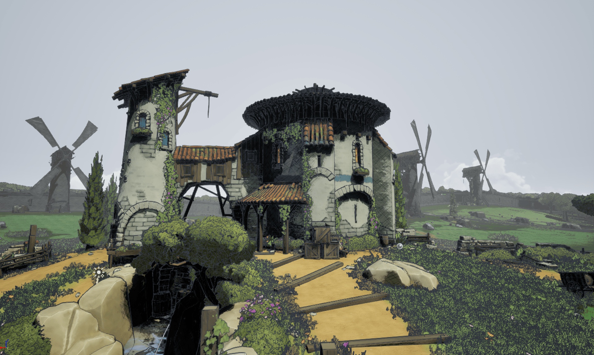 Hiper-Shader for 2D Techniques