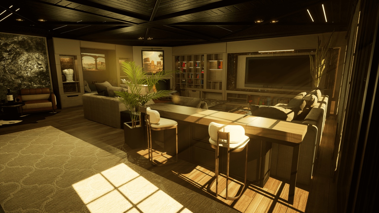 Vista Modern House Environment