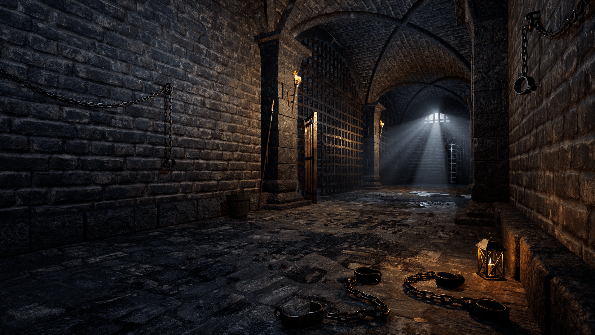 Medieval Sewer Dungeon