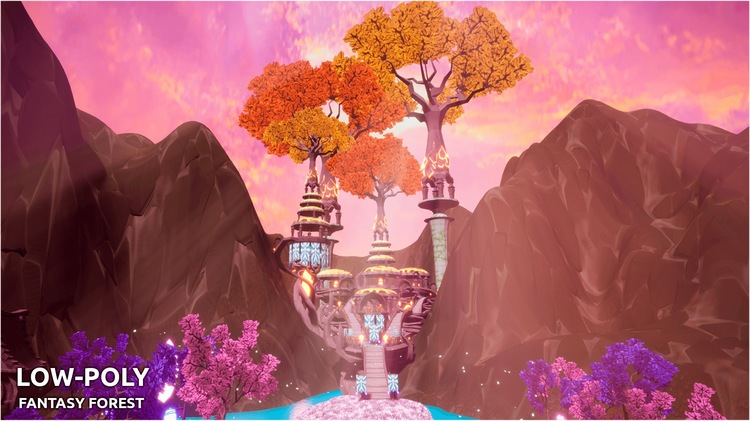 LOW-POLY - Fantasy Forest