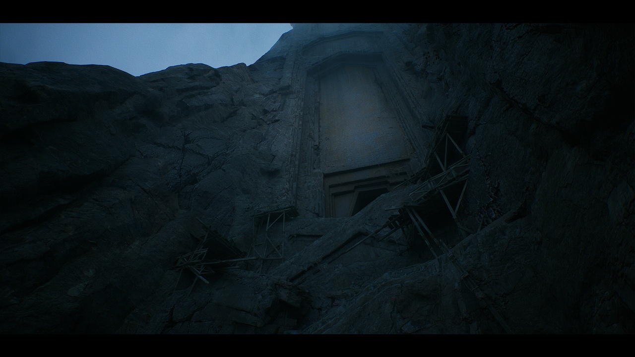 Dark Ruins Megascans Sample