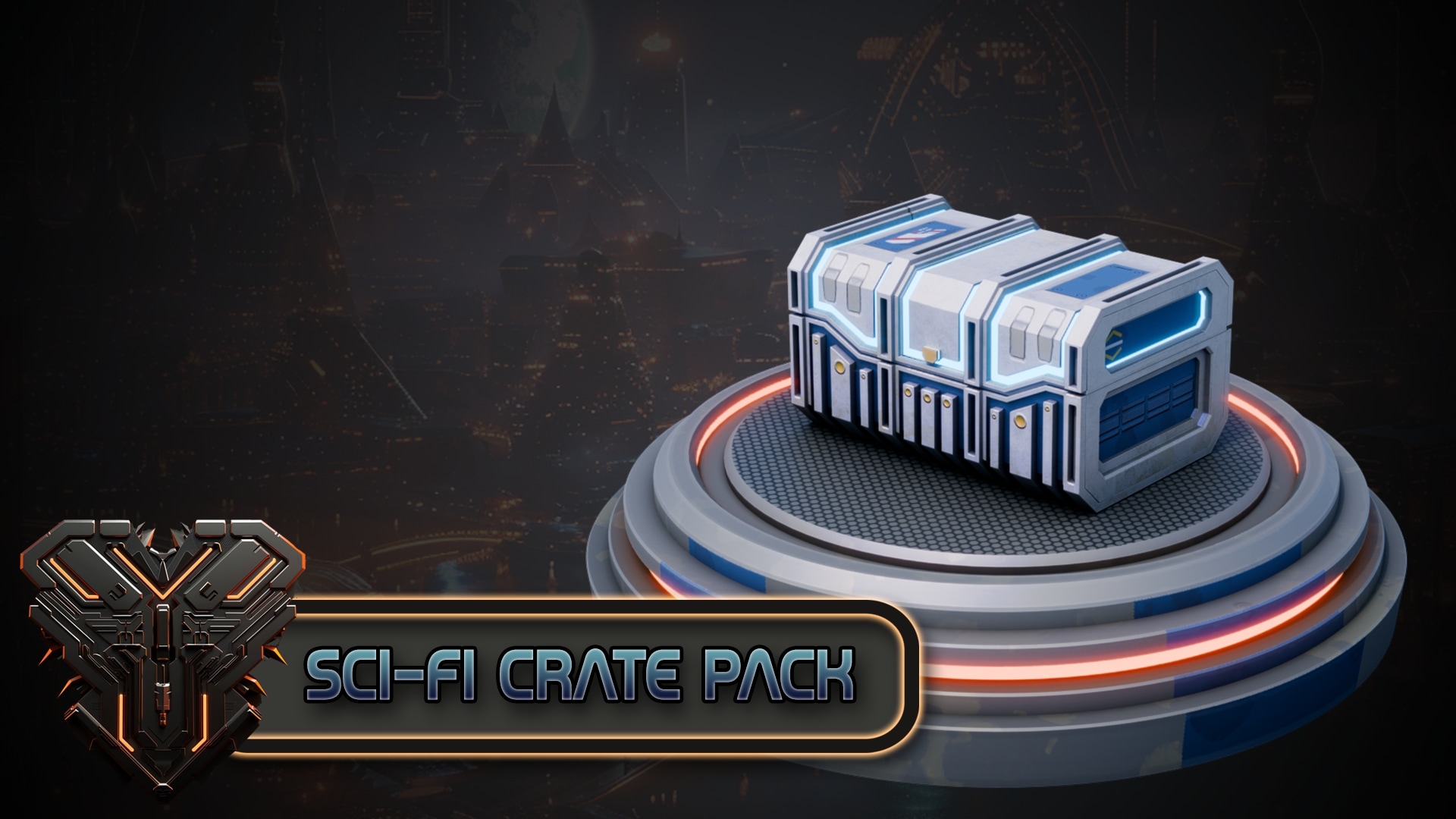 20 Sci-Fi Crates Pack