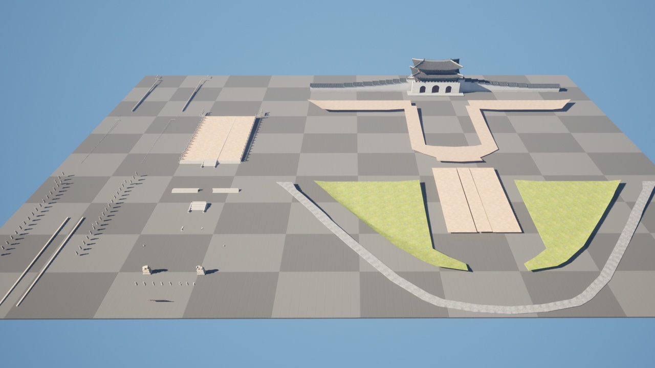 KHS - Korean Gwanghwamun Gate