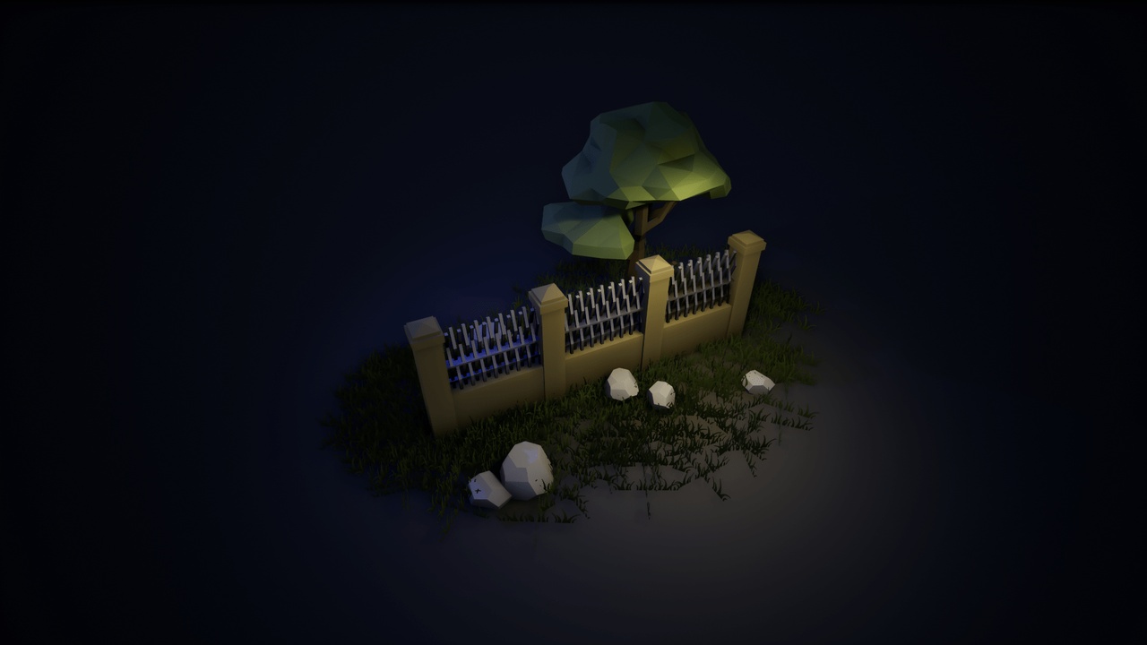 Low Poly Fences 