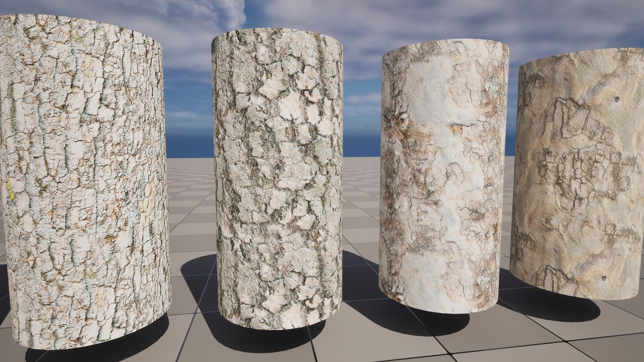 Bark 04 - Realistic 4K PBR Material Bundle