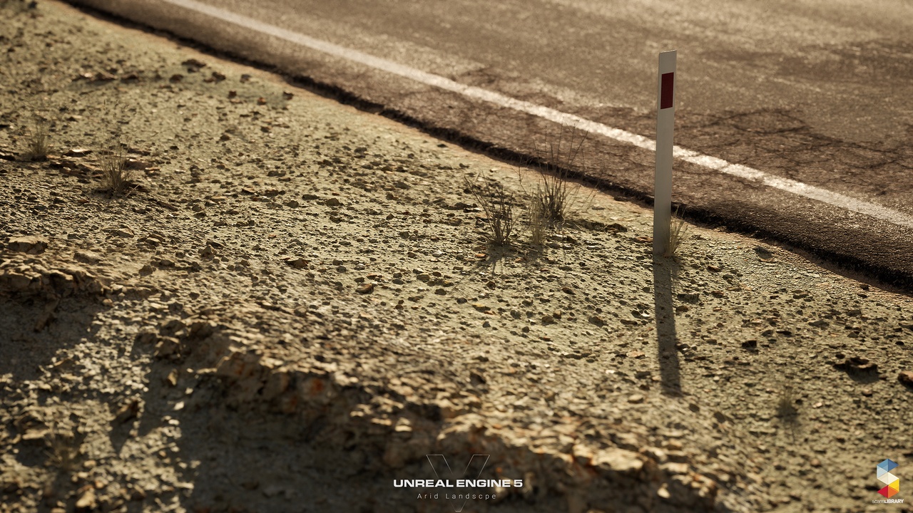 Arid Landscape (NANITE)