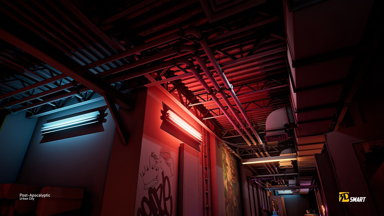 Post-Apocalyptic Urban City