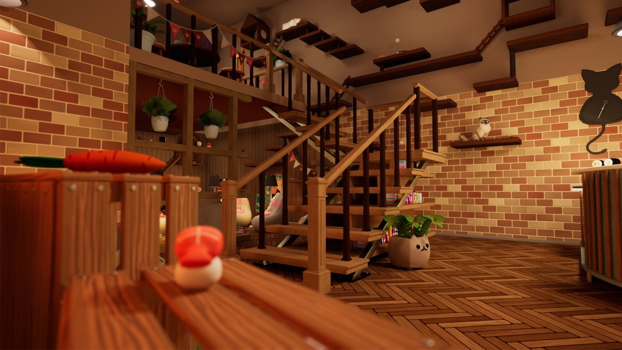 Stylized Catcafe 110 Asset Pack