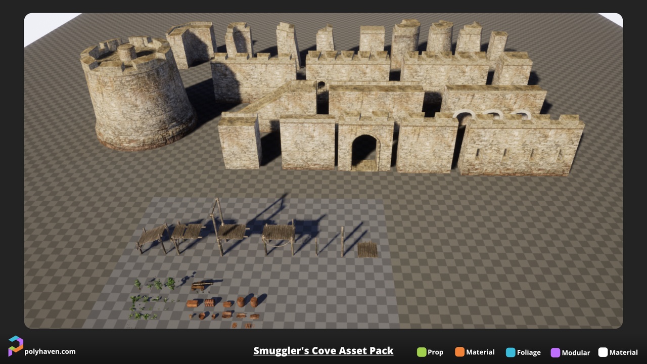 Smuggler's Cove Asset Pack