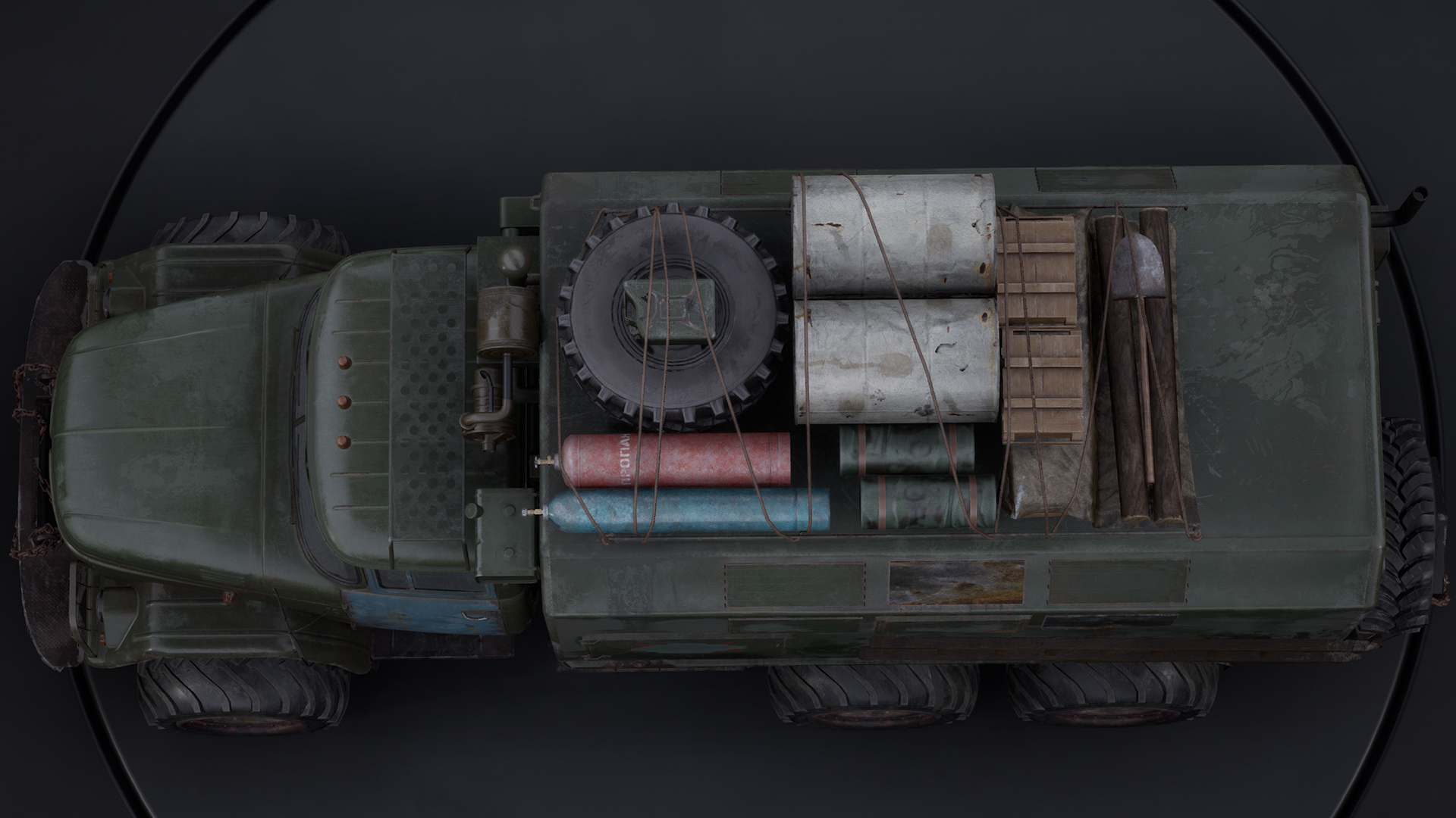 Soviet truck Zil Pack