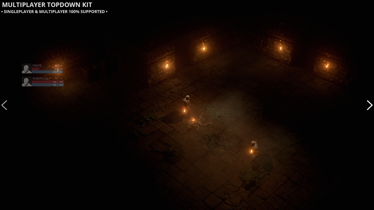 Multiplayer TopDown Kit