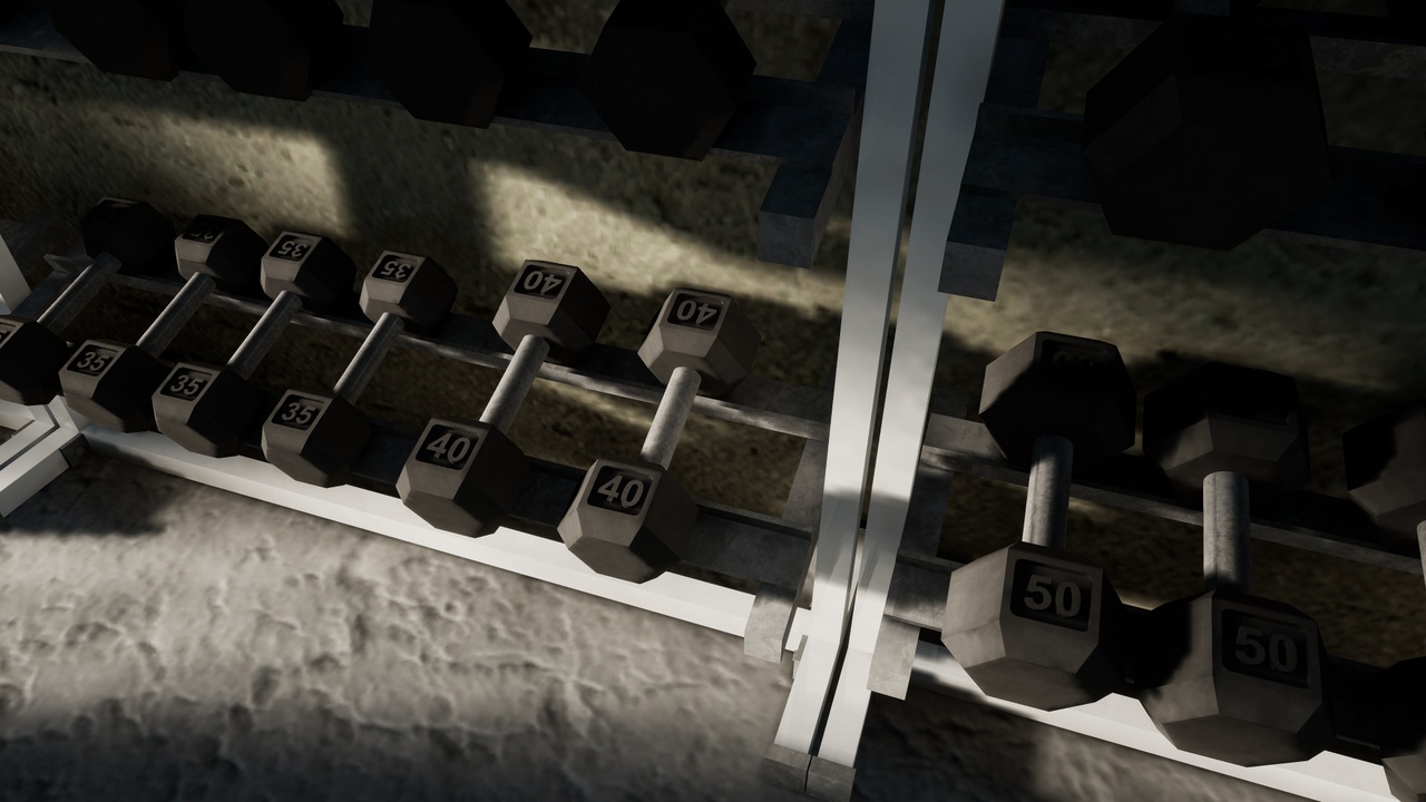 Gym Equipment Assets Pack