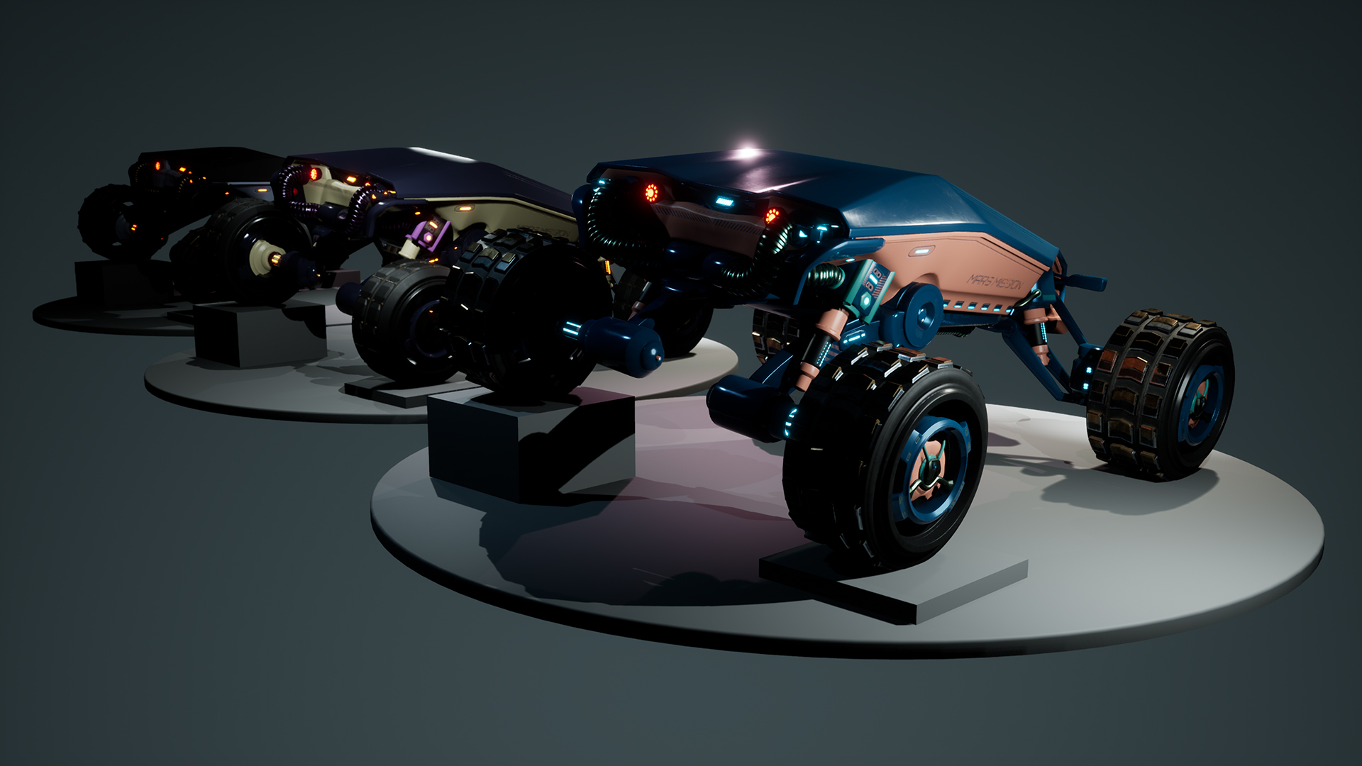 Unreal Engine – Driveable Mars Rover UE10572