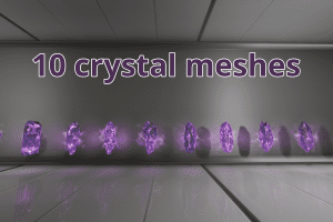 Unreal Engine –Crystals UE232