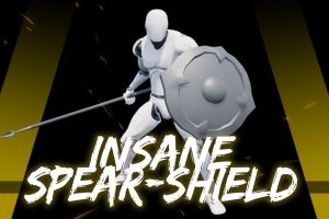 Unreal Engine –Insane Spear-Shield Anim Set UE147